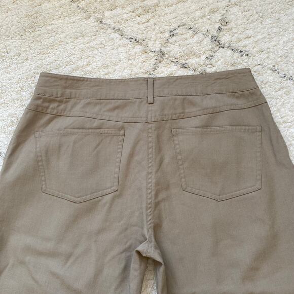 Vince Tan Wool Blend Mid-Rise Straight Leg Pants Size 4 - Picture 5 of 7